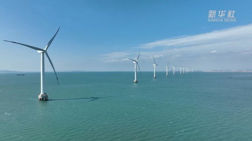新华全媒 全球首台16兆瓦海上风电机组在福建成功吊装