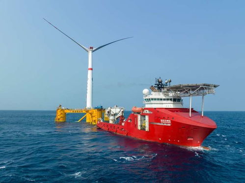 投产在即 我国首座深远海浮式风电平台 海油观澜号 完成海上安装